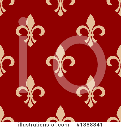 Royalty-Free (RF) Fleur De Lis Clipart Illustration by Vector Tradition SM - Stock Sample #1388341