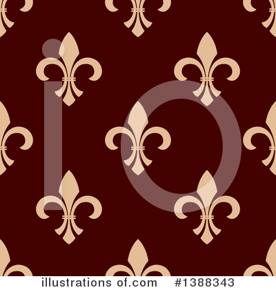 Royalty-Free (RF) Fleur De Lis Clipart Illustration by Vector Tradition SM - Stock Sample #1388343