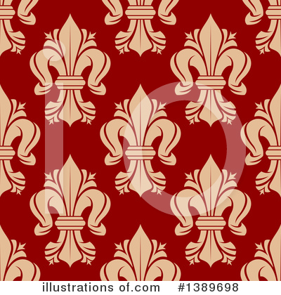 Royalty-Free (RF) Fleur De Lis Clipart Illustration by Vector Tradition SM - Stock Sample #1389698