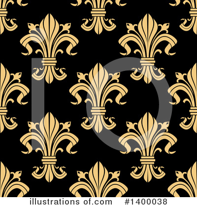 Royalty-Free (RF) Fleur De Lis Clipart Illustration by Vector Tradition SM - Stock Sample #1400038