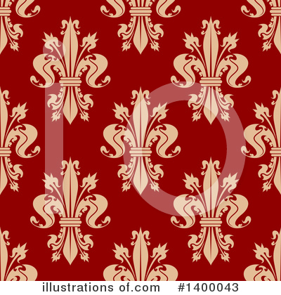 Royalty-Free (RF) Fleur De Lis Clipart Illustration by Vector Tradition SM - Stock Sample #1400043