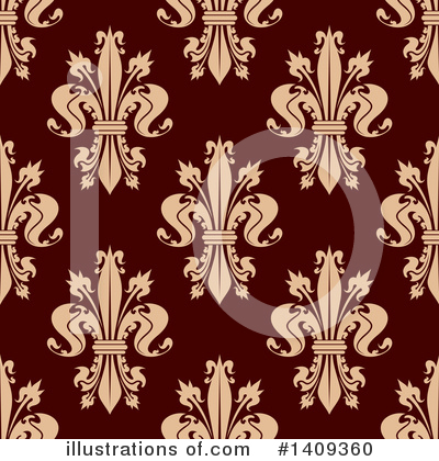 Royalty-Free (RF) Fleur De Lis Clipart Illustration by Vector Tradition SM - Stock Sample #1409360