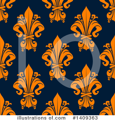 Fleur De Lis Clipart #1409363 by Vector Tradition SM