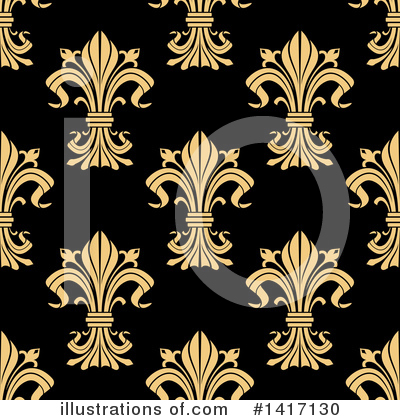 Royalty-Free (RF) Fleur De Lis Clipart Illustration by Vector Tradition SM - Stock Sample #1417130
