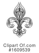 Fleur De Lis Clipart #1609539 by AtStockIllustration