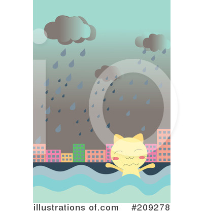 Royalty-Free (RF) Flood Clipart Illustration by mayawizard101 - Stock Sample #209278