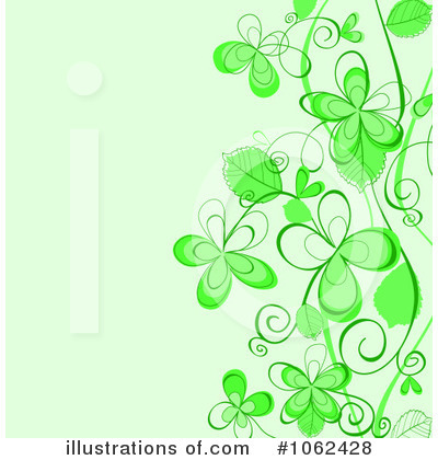 Royalty-Free (RF) Floral Background Clipart Illustration by Vector Tradition SM - Stock Sample #1062428