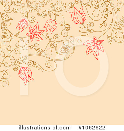 Royalty-Free (RF) Floral Background Clipart Illustration by Vector Tradition SM - Stock Sample #1062622