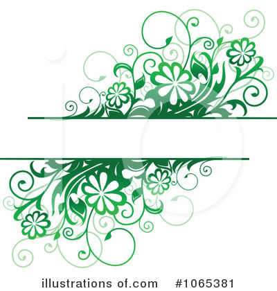 Royalty-Free (RF) Floral Background Clipart Illustration by Vector Tradition SM - Stock Sample #1065381