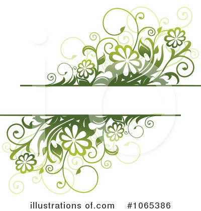 Royalty-Free (RF) Floral Background Clipart Illustration by Vector Tradition SM - Stock Sample #1065386