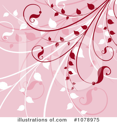Royalty-Free (RF) Floral Background Clipart Illustration by KJ Pargeter - Stock Sample #1078975