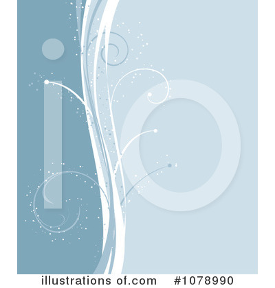 Royalty-Free (RF) Floral Background Clipart Illustration by KJ Pargeter - Stock Sample #1078990