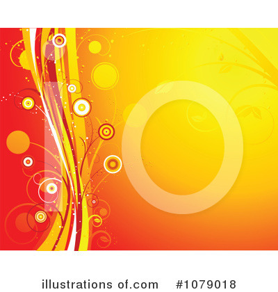 Royalty-Free (RF) Floral Background Clipart Illustration by KJ Pargeter - Stock Sample #1079018