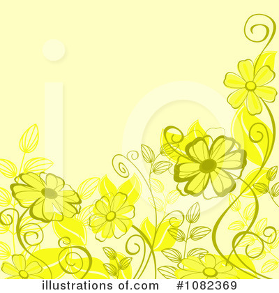 Royalty-Free (RF) Floral Background Clipart Illustration by Vector Tradition SM - Stock Sample #1082369