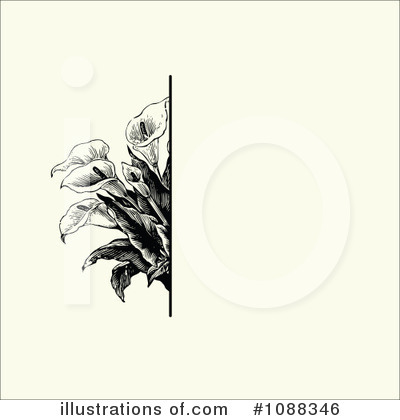 Floral Background Clipart #1088346 by BestVector