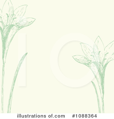 Royalty-Free (RF) Floral Background Clipart Illustration by BestVector - Stock Sample #1088364
