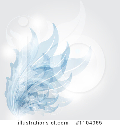 Royalty-Free (RF) Floral Background Clipart Illustration by KJ Pargeter - Stock Sample #1104965
