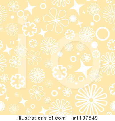 Floral Background Clipart #1107549 by Amanda Kate