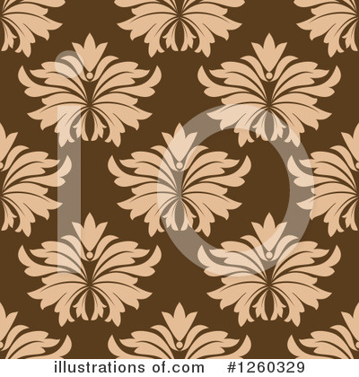 Royalty-Free (RF) Floral Background Clipart Illustration by Vector Tradition SM - Stock Sample #1260329