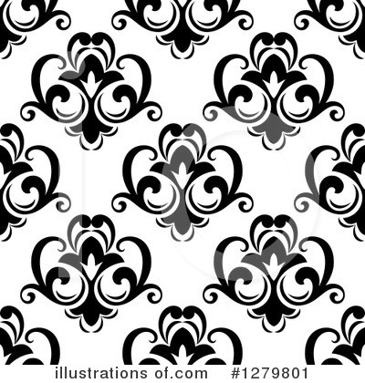 Royalty-Free (RF) Floral Background Clipart Illustration by Vector Tradition SM - Stock Sample #1279801