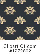 Floral Background Clipart #1279802 by Vector Tradition SM