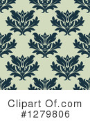Floral Background Clipart #1279806 by Vector Tradition SM