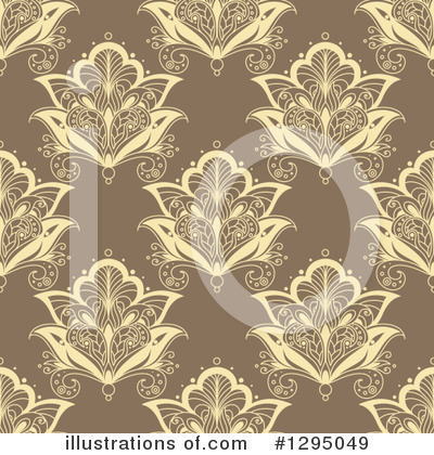 Royalty-Free (RF) Floral Background Clipart Illustration by Vector Tradition SM - Stock Sample #1295049
