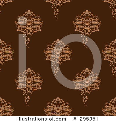 Royalty-Free (RF) Floral Background Clipart Illustration by Vector Tradition SM - Stock Sample #1295051