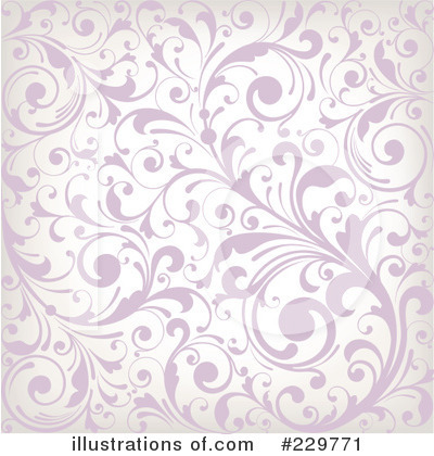 Royalty-Free (RF) Floral Background Clipart Illustration by OnFocusMedia - Stock Sample #229771
