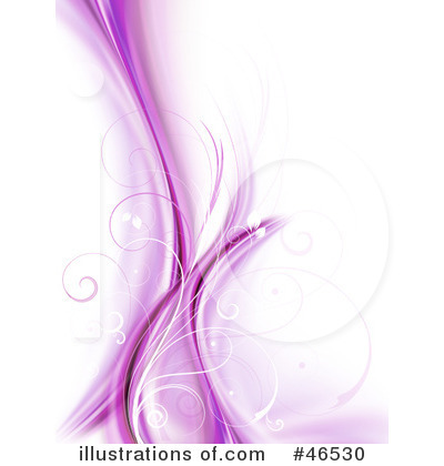 Royalty-Free (RF) Floral Background Clipart Illustration by KJ Pargeter - Stock Sample #46530