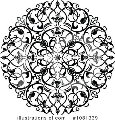 Royalty-Free (RF) Floral Clipart Illustration by AtStockIllustration - Stock Sample #1081339