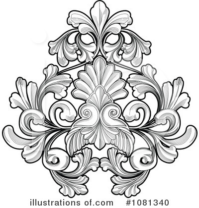 Royalty-Free (RF) Floral Clipart Illustration by AtStockIllustration - Stock Sample #1081340