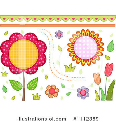 Royalty-Free (RF) Floral Clipart Illustration by BNP Design Studio - Stock Sample #1112389