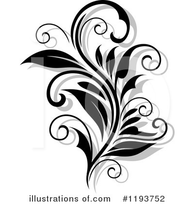 Royalty-Free (RF) Floral Clipart Illustration by Vector Tradition SM - Stock Sample #1193752