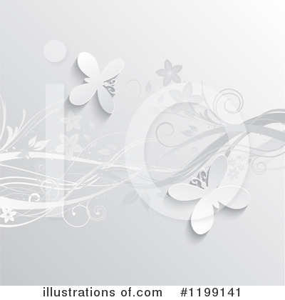 Royalty-Free (RF) Floral Clipart Illustration by KJ Pargeter - Stock Sample #1199141