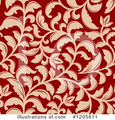 Royalty-Free (RF) Floral Clipart Illustration by Vector Tradition SM - Stock Sample #1205611