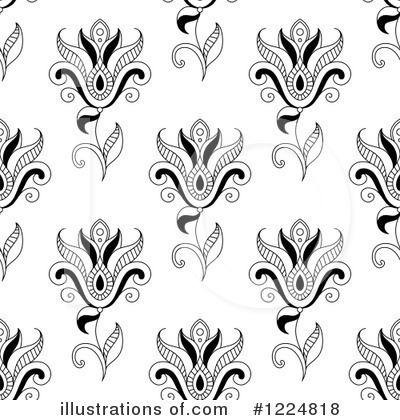 Blossoms Clipart #1224818 by Vector Tradition SM