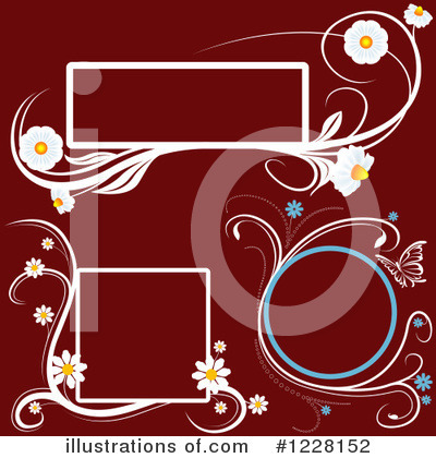 Royalty-Free (RF) Floral Clipart Illustration by dero - Stock Sample #1228152