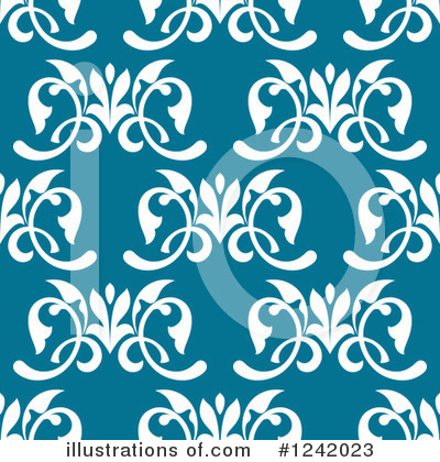 Royalty-Free (RF) Floral Clipart Illustration by Vector Tradition SM - Stock Sample #1242023
