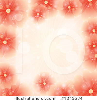 Royalty-Free (RF) Floral Clipart Illustration by elaineitalia - Stock Sample #1243584