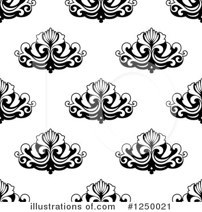 Royalty-Free (RF) Floral Clipart Illustration by Vector Tradition SM - Stock Sample #1250021