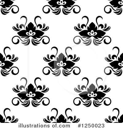 Royalty-Free (RF) Floral Clipart Illustration by Vector Tradition SM - Stock Sample #1250023
