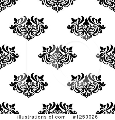 Royalty-Free (RF) Floral Clipart Illustration by Vector Tradition SM - Stock Sample #1250026