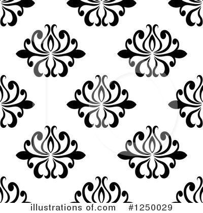 Royalty-Free (RF) Floral Clipart Illustration by Vector Tradition SM - Stock Sample #1250029