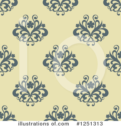 Royalty-Free (RF) Floral Clipart Illustration by Vector Tradition SM - Stock Sample #1251313