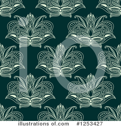 Royalty-Free (RF) Floral Clipart Illustration by Vector Tradition SM - Stock Sample #1253427
