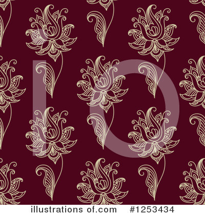 Royalty-Free (RF) Floral Clipart Illustration by Vector Tradition SM - Stock Sample #1253434