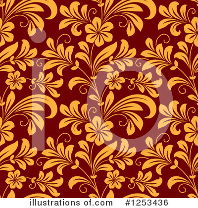 Royalty-Free (RF) Floral Clipart Illustration by Vector Tradition SM - Stock Sample #1253436