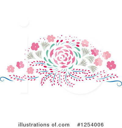 Flowers Clipart #1254006 by Cherie Reve