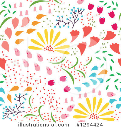 Royalty-Free (RF) Floral Clipart Illustration by Cherie Reve - Stock Sample #1294424